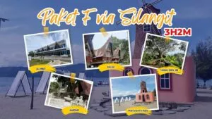 Paket F Via Silangit 3 Hari 2 Malam (Silangit-Balige-Taman Eden 100-Samosir-Pantai Batu Hoda Tour)