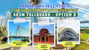PAKEJ BATAM BINTAN PENYENGAT 4H3M FULLBOARD - OPTION B